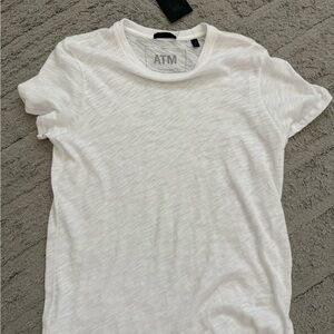 ATM White Knit Top
